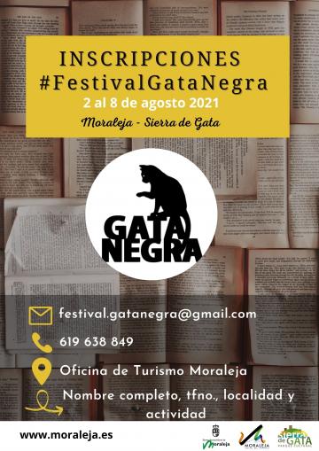 ¿QUIERES INSCRIBIRTE A LAS ACTIVIDADES DEL #FestivalGataNegra?