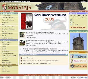Nueva Web Oficial del Ayuntamiento de Moraleja